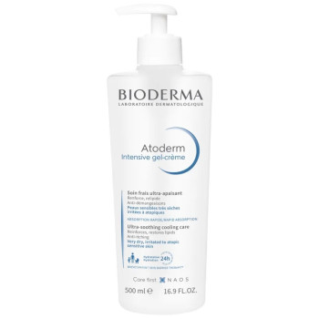 Bioderma Atoderm Intensive Gel Cream 500ml - Hydratation Kermatone