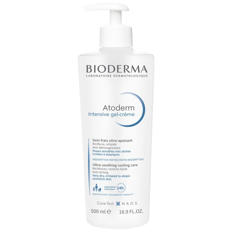 Bioderma Atoderm Intensive Gel Cream 500ml - Hydratation Kermatone