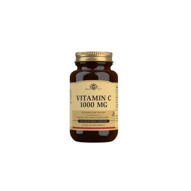 Solgar Vitamine C 1000 mg - Boostez votre immunité avec Kermatone