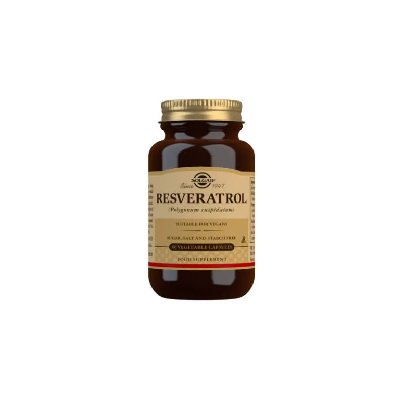 Solgar Resvératrol 100 mg - Antioxydant puissant Kermatone