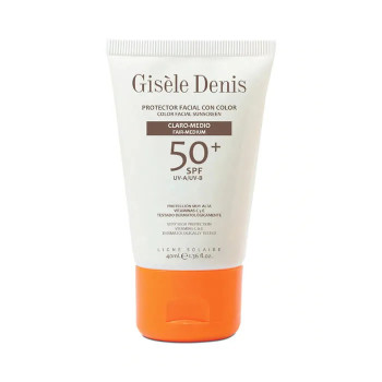 Crème Solaire Visage Teintée SPF50 - Gisèle Denis Kermatone