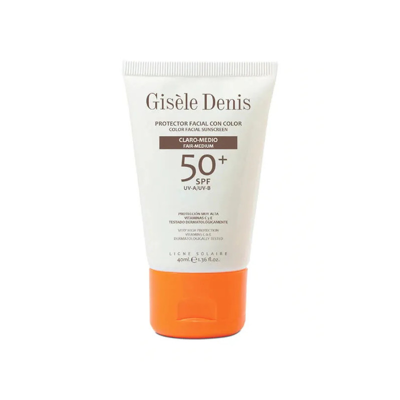 Crème Solaire Visage Teintée SPF50 - Gisèle Denis Kermatone