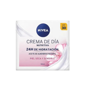 Crème Nivea 24h Hydratation pour Peau Sèche | Kermatone
