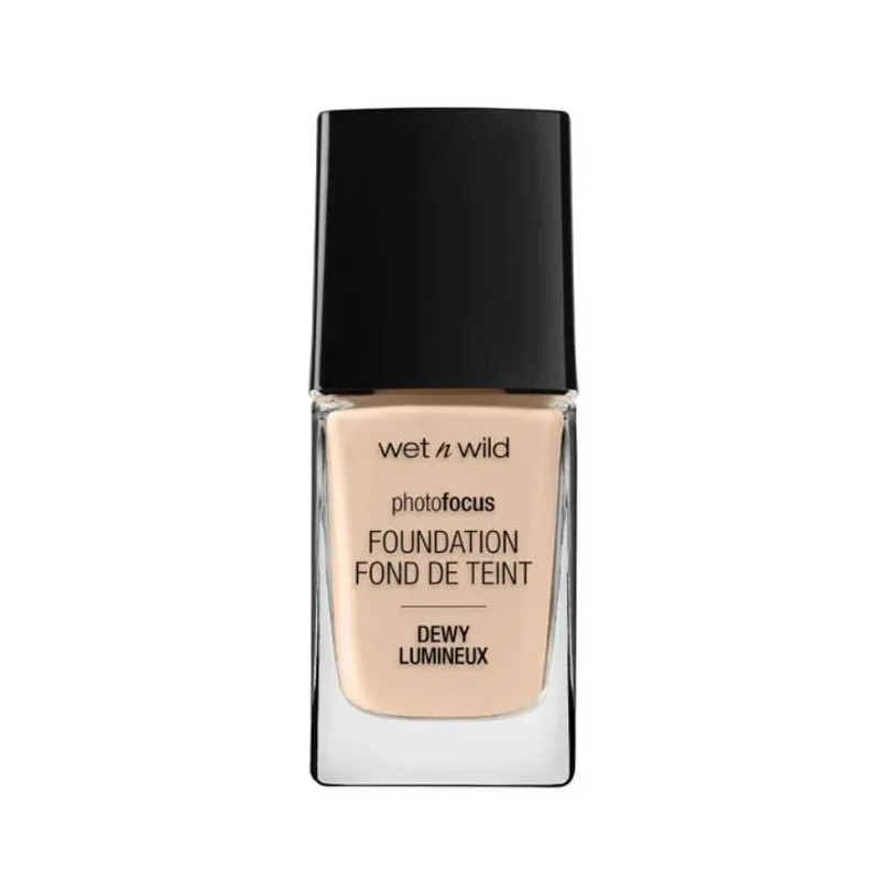 Fond de teint Wet N Wild Photo Focus Dewy - Éclat Naturel | Kermatone