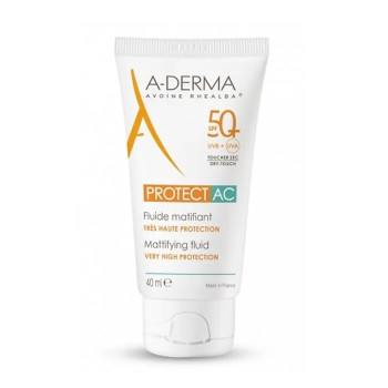 A-Derma Protect AC Fluide Matifiant SPF50 - Kermatone