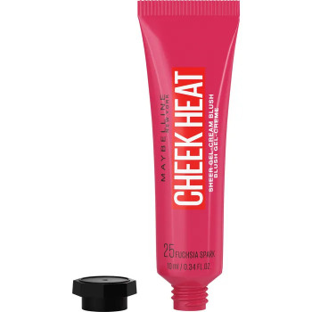 Blush Gel-Cream Maybelline Cheek Heat Fuchsia Spark - Kermatone