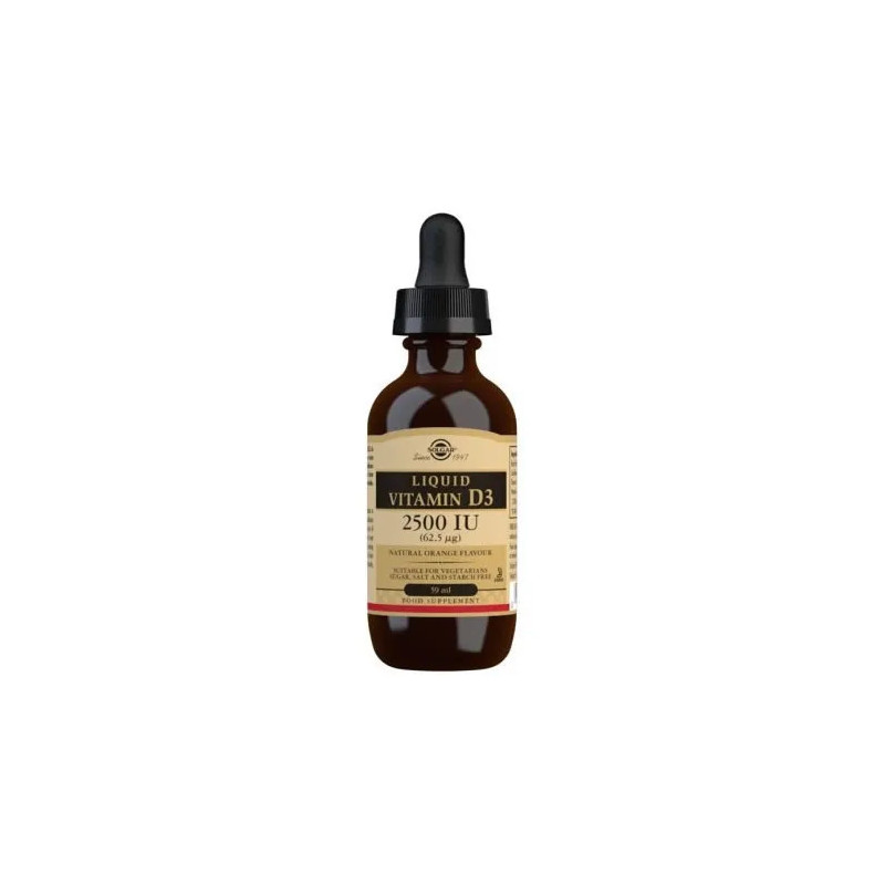 Solgar Vitamine D3 2500 UI - Boostez votre Immunité | Kermatone
