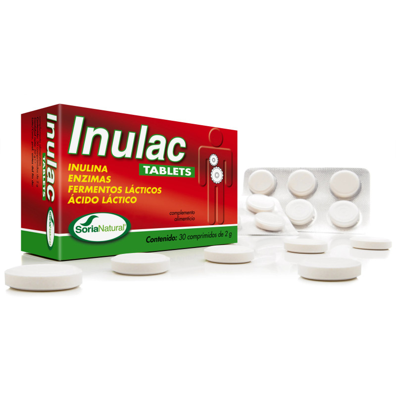 Soria Inulac Tabletas - Santé Intestinale et Beauté Kermatone