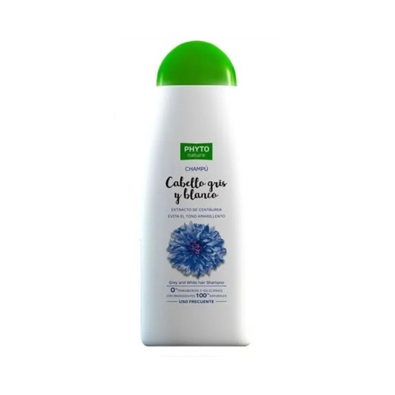 Shampooing Cheveux Grisonnants Phyto Nature 400ml - Kermatone