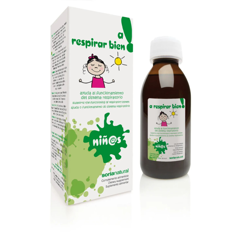 Soria Jarabe Infantil A Respirar Bien - Confort respiratoire Kermatone