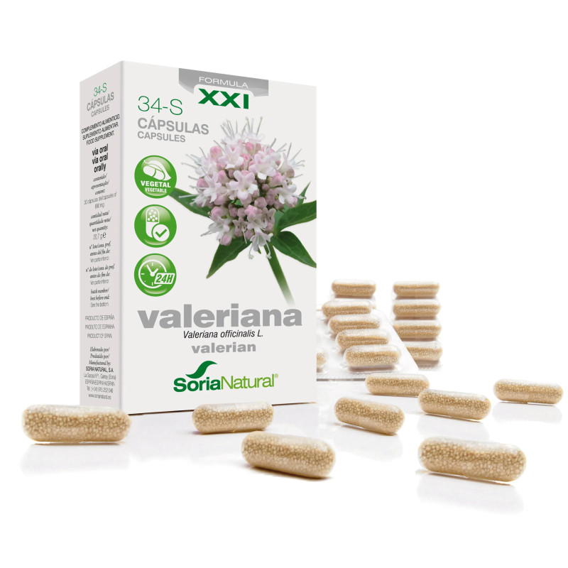 Soria Valeriana 600 Mg - Complément Bien-être Kermatone