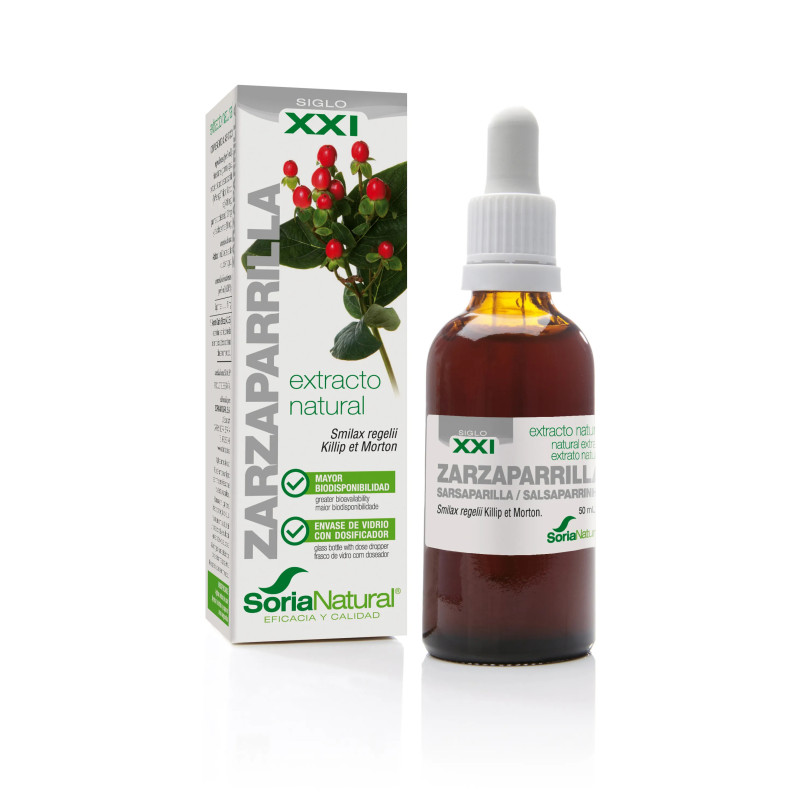 Soria Extracto Zarzaparrilla 50ml - Éclat & Hydratation Kermatone