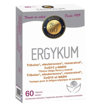Bioserum Ergykum 60 Caps : Éclat & Bien-être - Kermatone