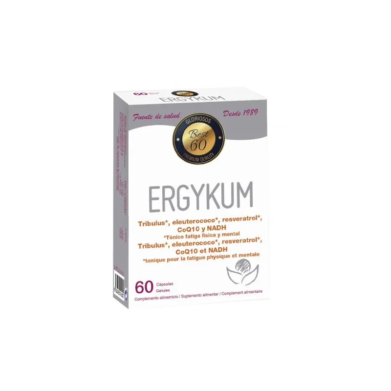 Bioserum Ergykum 60 Caps : Éclat & Bien-être - Kermatone