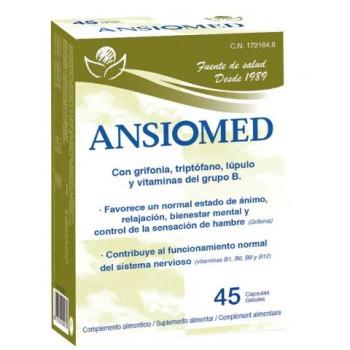 Bioserum Ansiomed 45 Caps - Bien-être mental | Kermatone