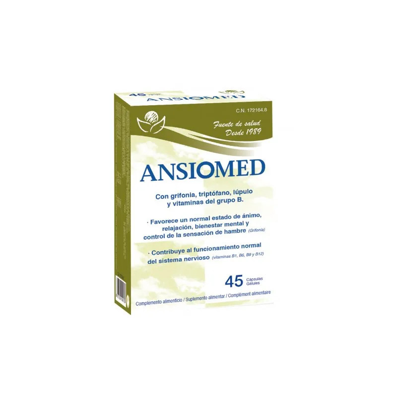 Bioserum Ansiomed 45 Caps - Bien-être mental | Kermatone