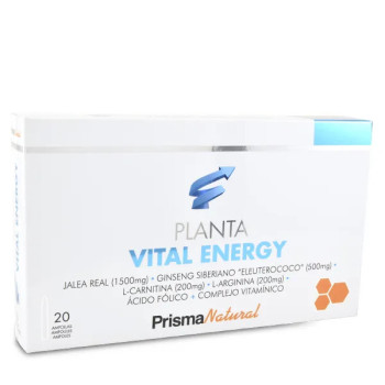 Ampoules Prisma Nat Plantavital - Énergie Revitalisante Kermatone