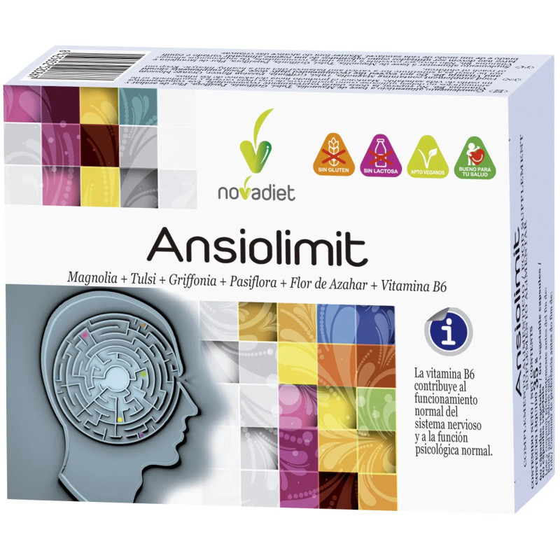Novadiet Ansiolimit - Réduisez votre stress naturellement | Kermatone
