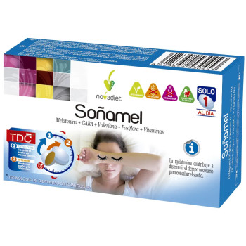 Novadiet Soñamel - Complément sommeil naturel Kermatone