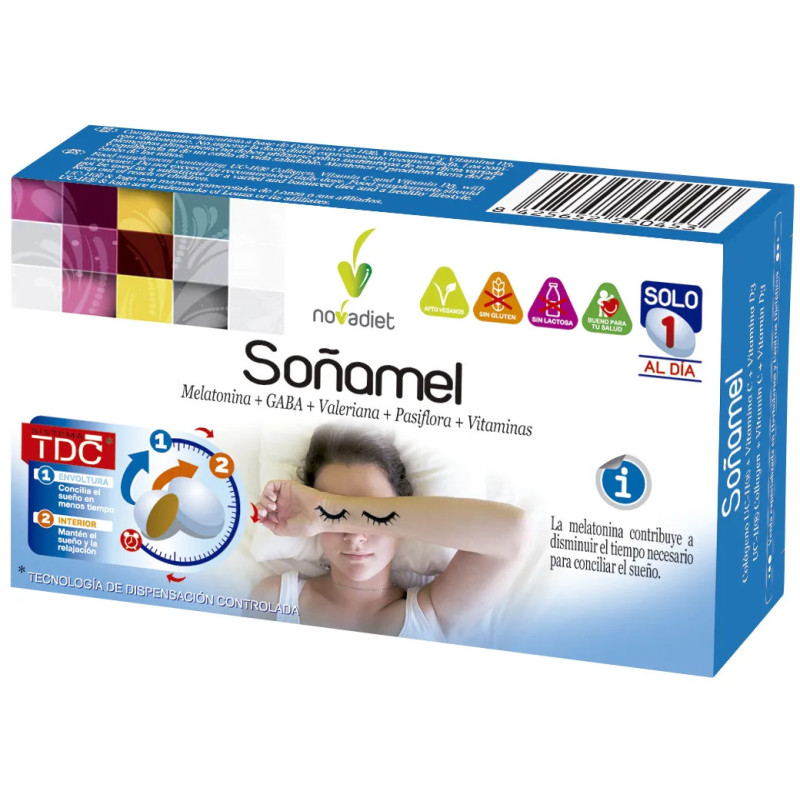 Novadiet Soñamel - Complément sommeil naturel Kermatone