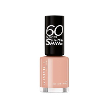 Vernis Rimmel 60 Seconds Super Shine Kiss In The Nude - Kermatone