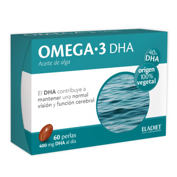 Omega 3 Eladiet 60 Perlas - Complément Beauté Kermatone