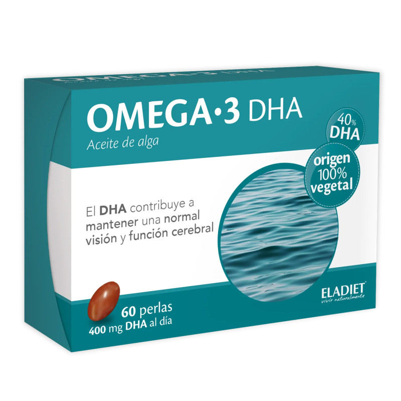 Omega 3 Eladiet 60 Perlas - Complément Beauté Kermatone