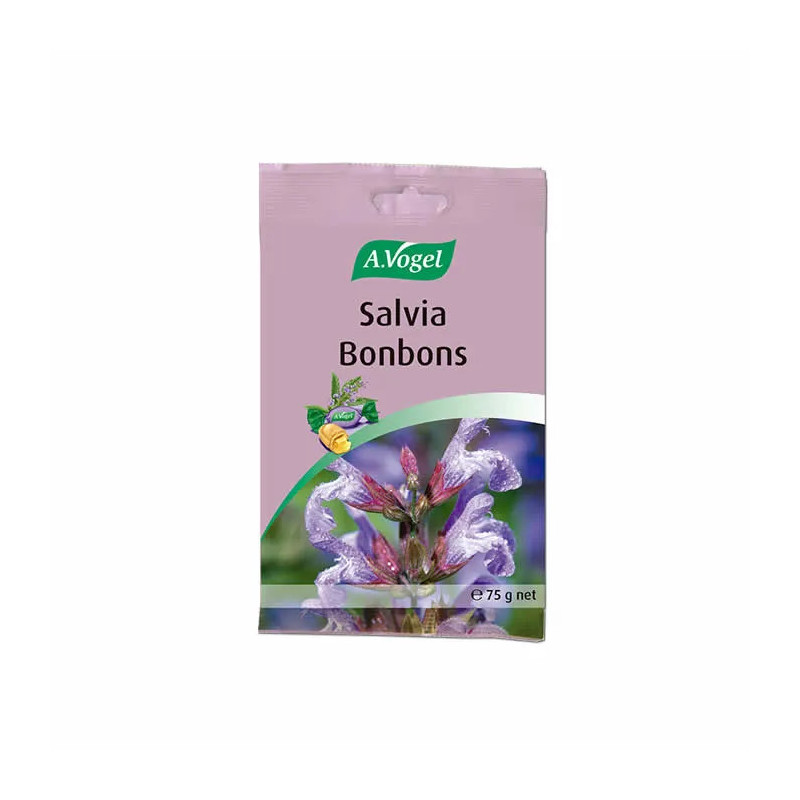 Bonbons Vogel Caramelos Salvia 75g - Apaisant et rafraîchissant | Kermatone