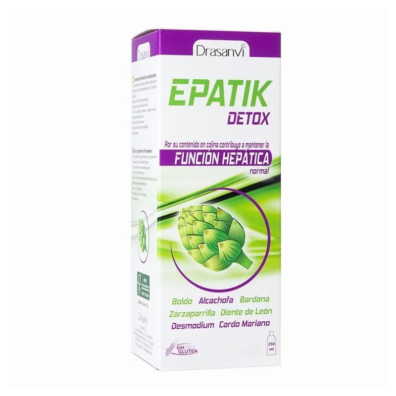 Détoxifiez votre foie avec Drasanvi Epatik Detox 250ml - Kermatone