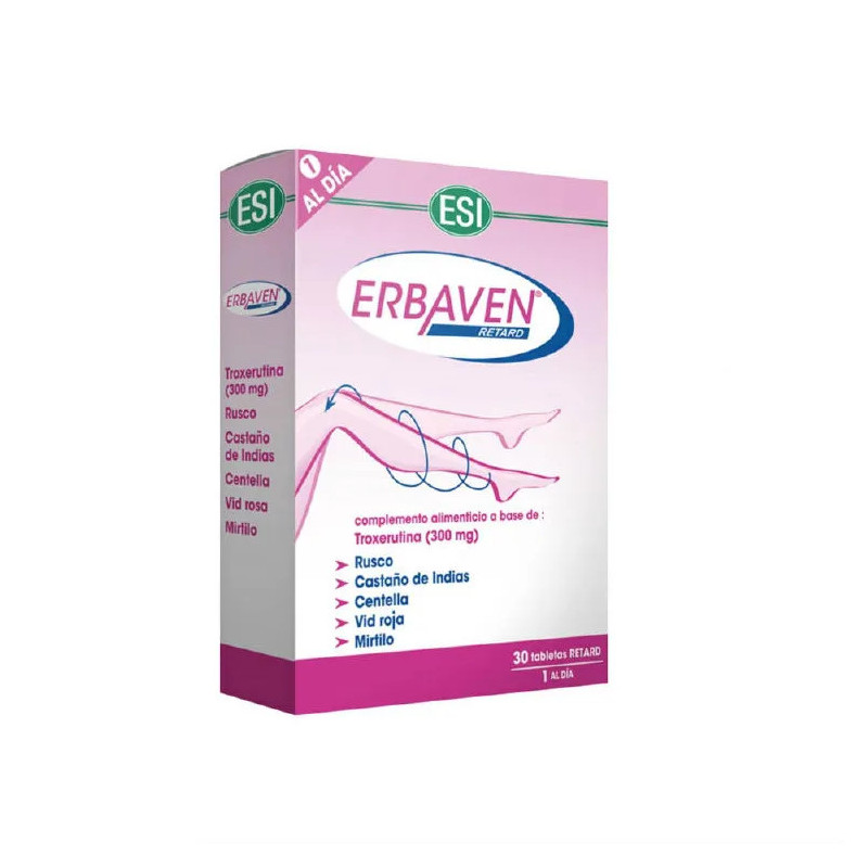 Esi Erbaven Retard - Confort Veineux en Comprimés | Kermatone