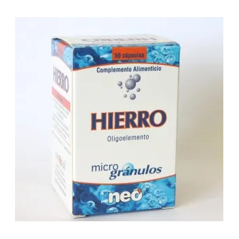 Neo Microgranulos Hierro 50 Caps - Vitalité optimale | Kermatone