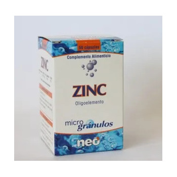 Neo Microgranulos Zinc 50 Caps – Peau saine avec Kermatone