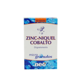 Neo Microgranulos Zinc Niquel Cobalto 50 Caps - Kermatone