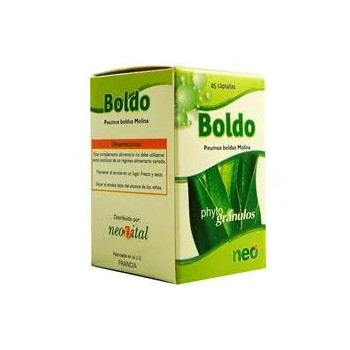 Neo Fitogranulos Boldo 45 Caps : soutien digestif - Kermatone