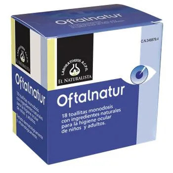 Lingettes oculaires apaisantes El Natural - Kermatone