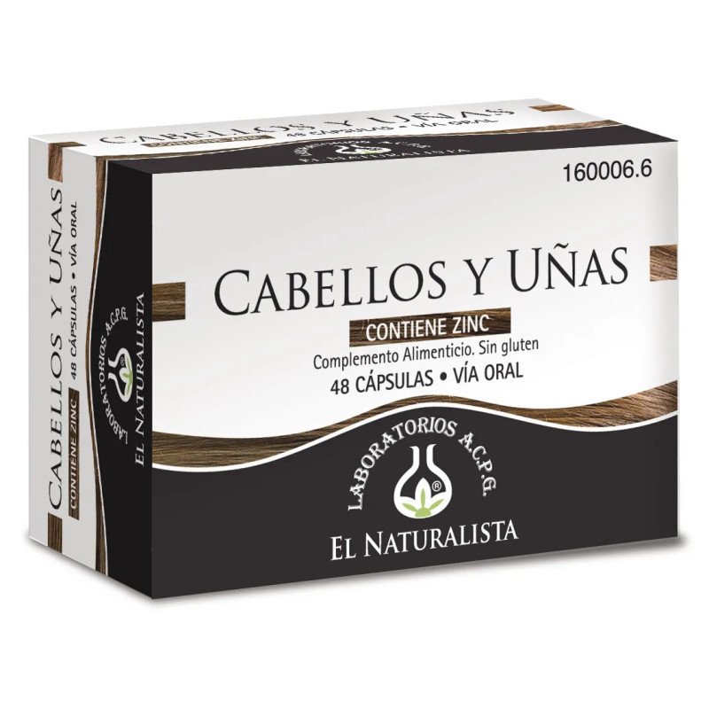 Cabello y Uñas El Naturalista - Complément Cheveux & Ongles Kermatone