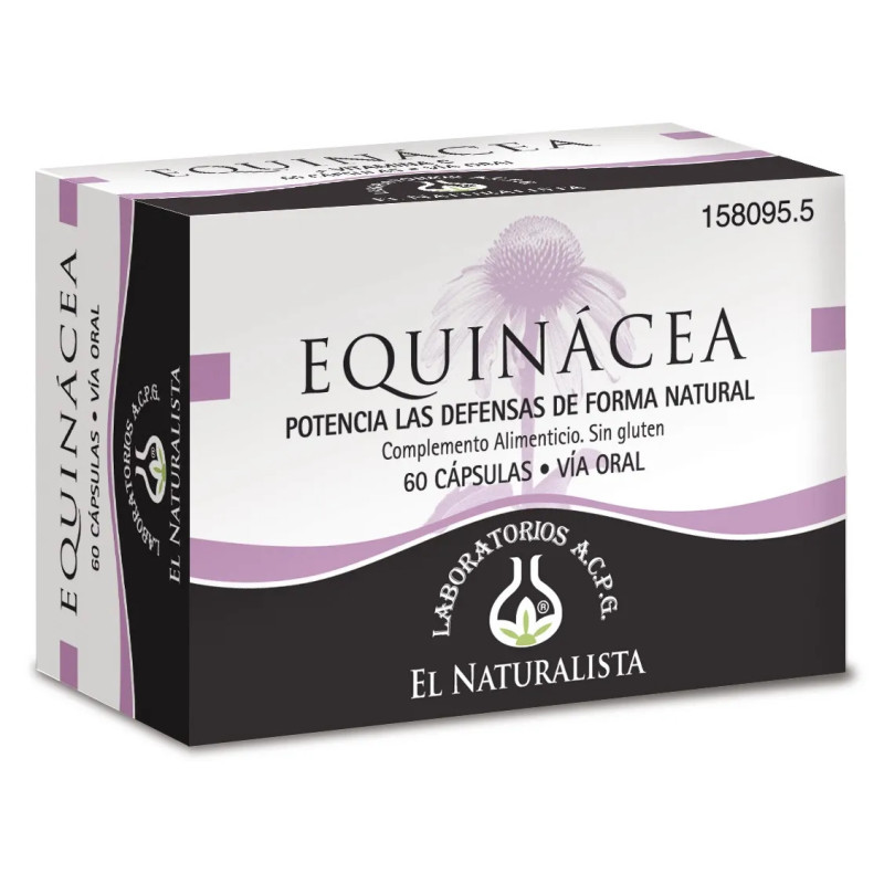 Échinacée El Natural 60 Caps - Renforcez vos défenses | Kermatone