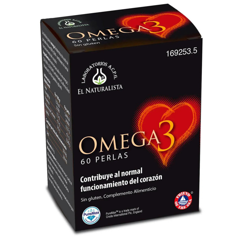 El Natural Omega-3 60 Perlas - Bienfaits pour la peau | Kermatone