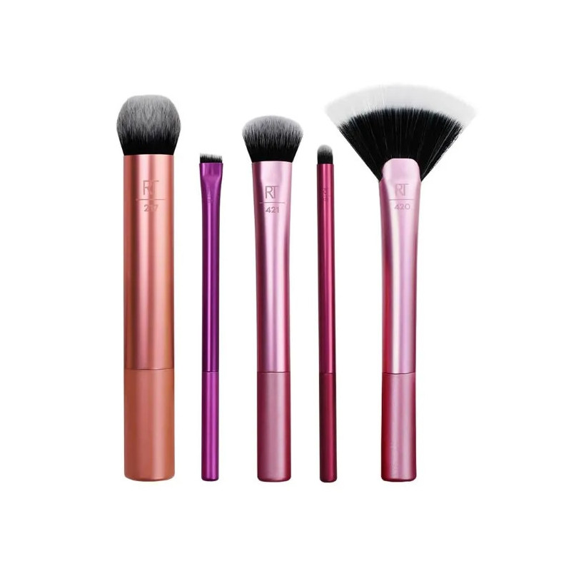 Coffret Artist Essentials Real Techniques - 5 Pinceaux Kermatone