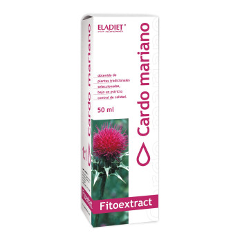 Eladiet Fitoextract Cardo Mariano 50ml - Détoxifie votre foie | Kermatone
