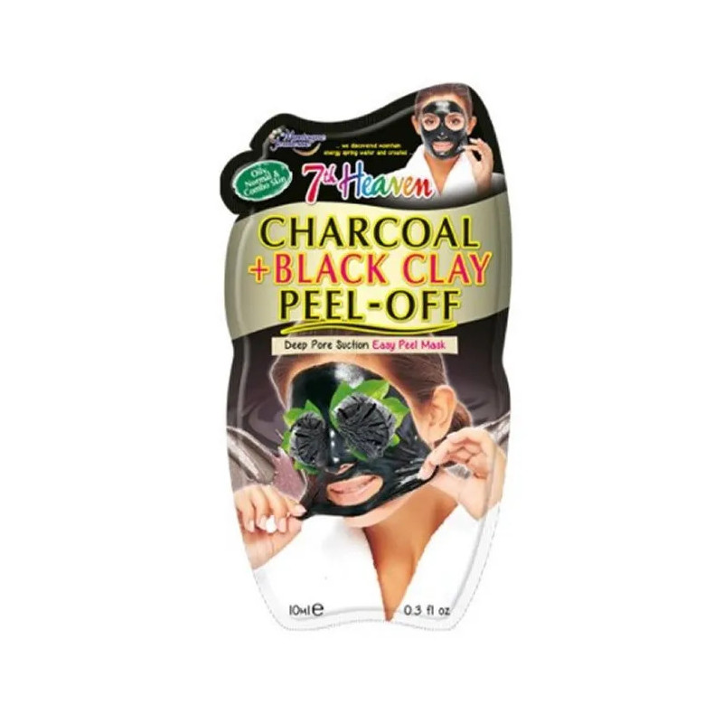 Masque Peel-Off Charbon & Argile Noire 10ml - Kermatone