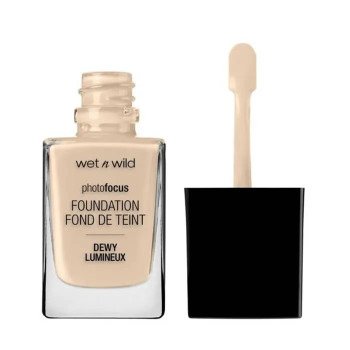 Wet N Wild Photo Focus Fondation Dewy Nude Ivory - Kermatone