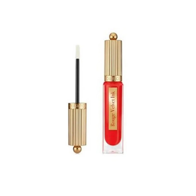 Bourjois Rouge Velvet Ink 08 Coquelic'Hot - Longue tenue Kermatone