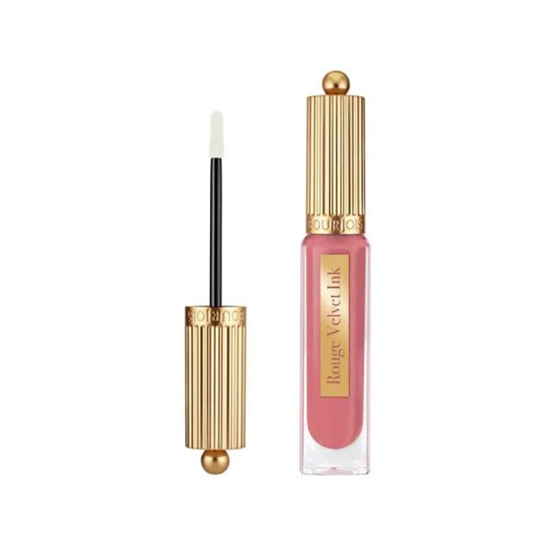 Bourjois Rouge Velvet Ink 03 Rose Me Tender - Effet Velours | Kermatone