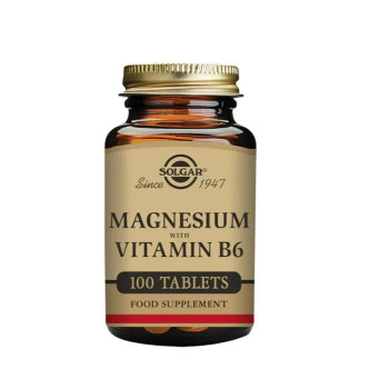 Solgar Magnésium et Vitamine B6 - Bien-être naturel | Kermatone