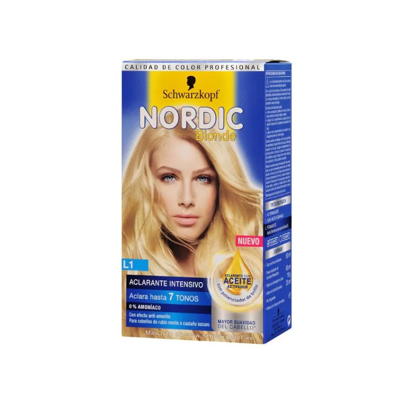 Rinçage Intensif Schwarzkopf Nordic Blonde 250ml - Kermatone