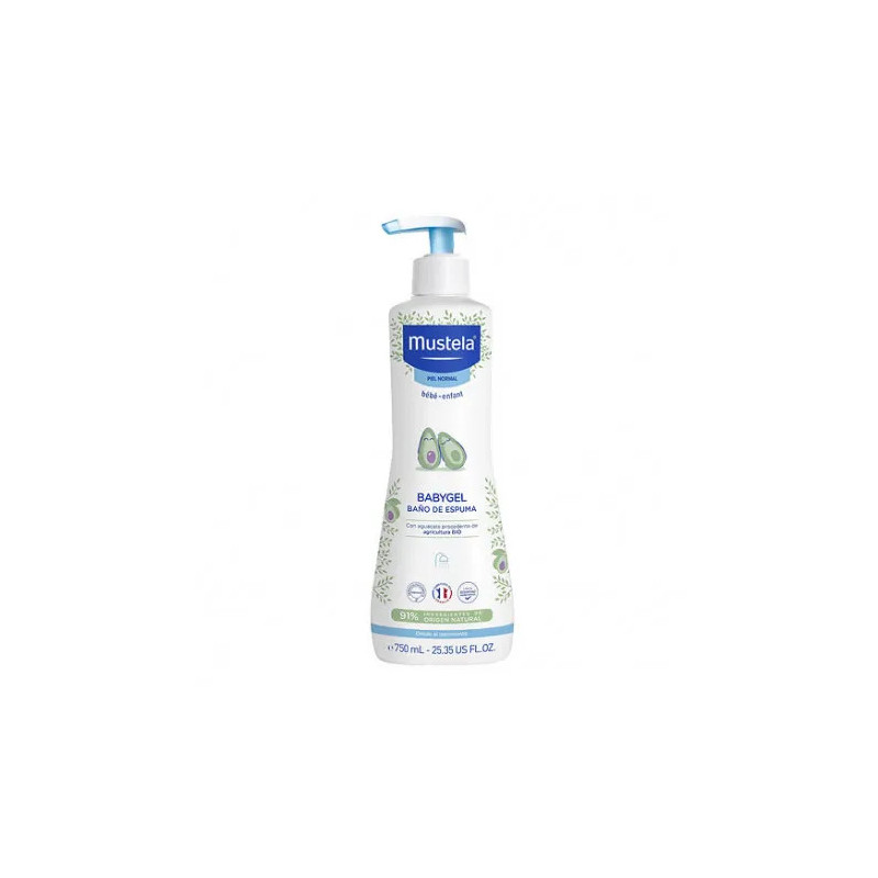 Mustela Babygel Bain Mousse Éveil 750ml - Douceur & Plaisir Kermatone