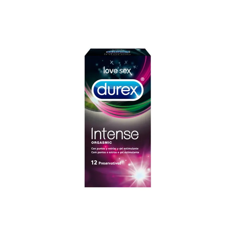 Durex Orgasm Intense - 12 préservatifs