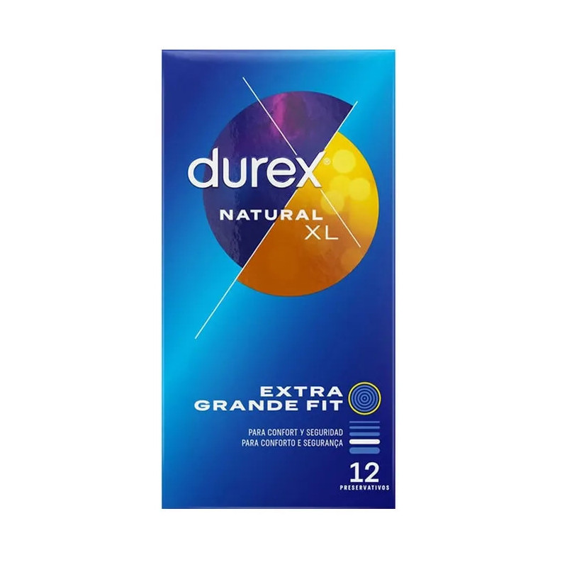 Durex XL Power - Préservatifs Extra-Larges Confortables Kermatone