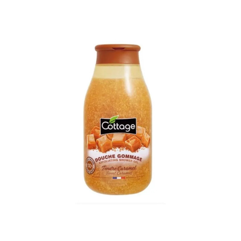 Cottage Douche Gommage Tendre Caramel 270ml - Kermatone
